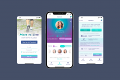 Charity iOS & Android App Based On Distance Tracking